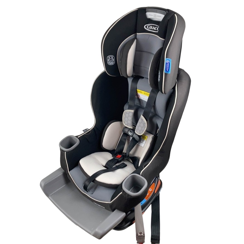 Graco Extend2Fit Convertible Car Seat, 2020, Gotham